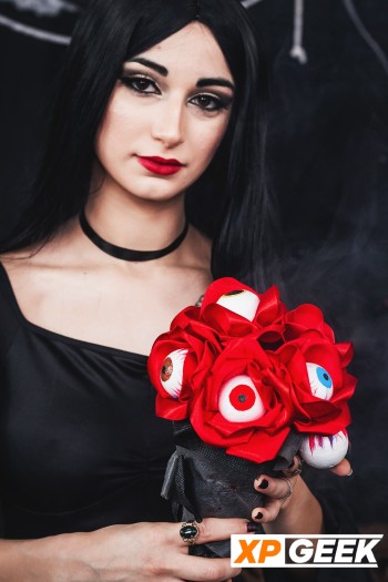 Mortícia Addams por Iskillow