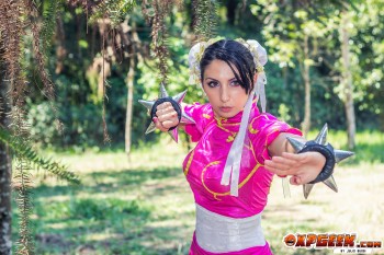 Chun-li - Street Fighter ( Gabriela Estevão )