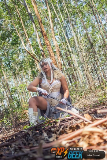 Elfa da Luz com Natasha Biffe