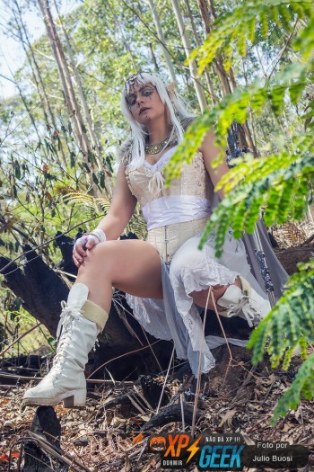 Elfa da Luz com Natasha Biffe