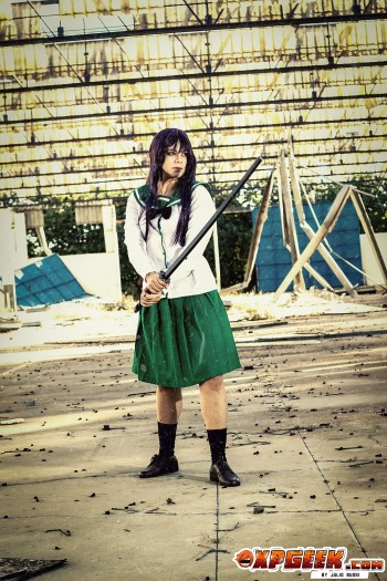 Busujima Saeko - highschool of the dead  ( Natasha Biffe ) Externo